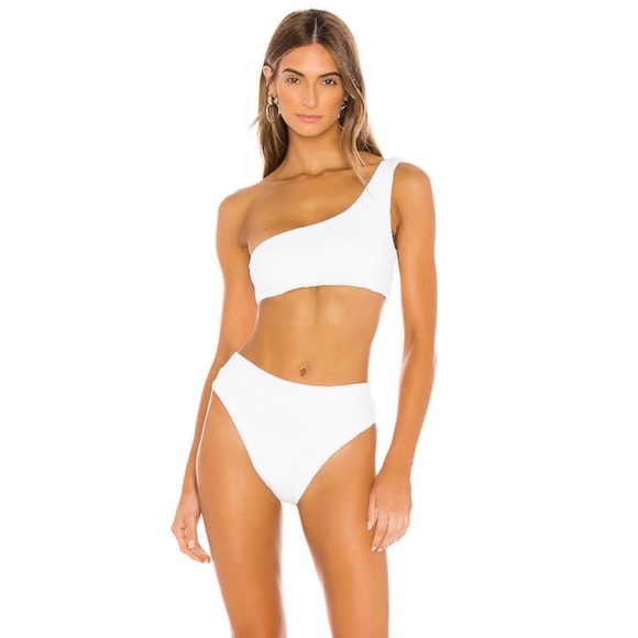 F E L L A Lazarus Bikini Top in White Small Fella - Picture 4 of 8